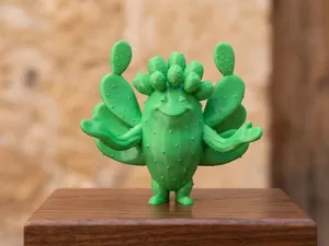 Fiko: The Prickly Pear Mascot (Desk Buddy)