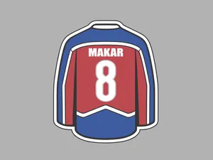 Cale Makar Colorado Avalanche Jersey LED Lightbox