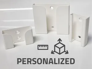 Customized wall mount for phone or remote control