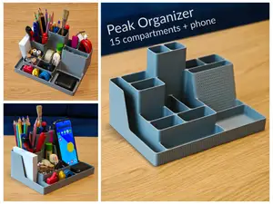 Peak Organizer - a specious desk organizer