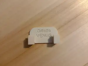 Gillete Venus with an inscription