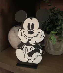 Retro Mickey Mouse Display / 2 color / 
