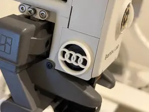 A1/ A1 mini Lüfter Abdeckung Audi / Fan cover gril