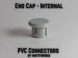 PVC Internal End Cap (All Sizes)