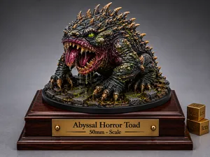 Abyssal Horror Toad Miniature