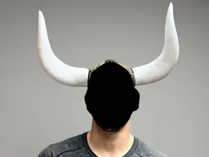 Bull Cow Costume Horns Headband