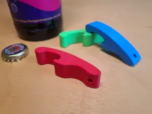 Ergonomic Bottle Opener