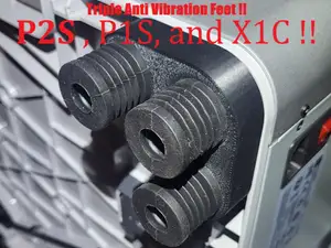 Triple Anti Vibration Feet P2S, X1C, P1S