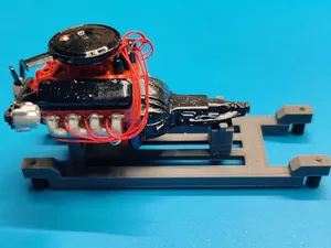 1:25 Scale Model Engine Stand