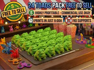 Free to sell 24 Lucky Toads no supports 10:30h