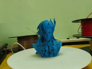 Genshin impact Neuvillette Bust 3DPrint Model 256
