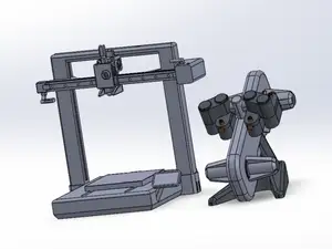 A1 AMS Miniature - Highly Detailed Model