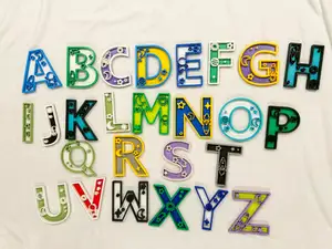 Outer space theme decor letters