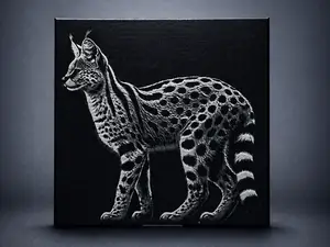 Serval (Leptailurus serval)