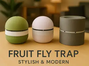 Stylish & modern fruit fly trap