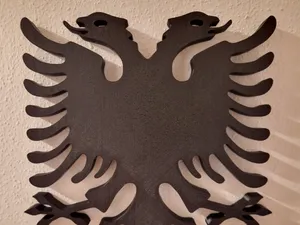 Albanischer Doppelkopfadler - Wanddekoration