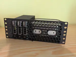 Apple Mac Mini M4 10inch 2u rack with 3x2,5 SSDs