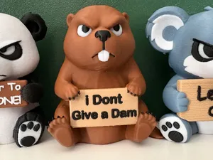 Angry / Grumpy Beaver