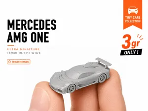 Tiny Mercedes AMG One - Mini Cars Series