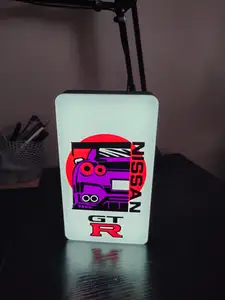 Nissan GTR themed light box