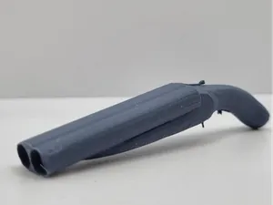 Sawed-off double barrel shotgun Prop