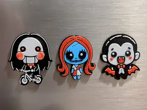 Cute Halloween Movie Characters - Magnets (Part 4)