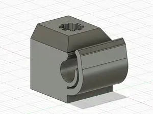 BMW E30 underside brake line holder
