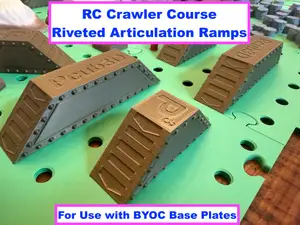 Pcub3D - BYOC - Riveted Steel Ramps