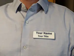 Personalized Name Tag - Magnetic 