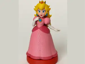 Peach Princess Figurine 3D Printable Super Mario