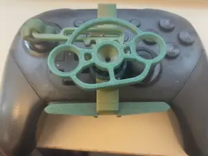 Nintendo pro controller mini steering wheel