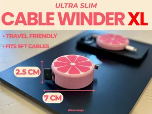 Ultra Slim Cable-Winder XL