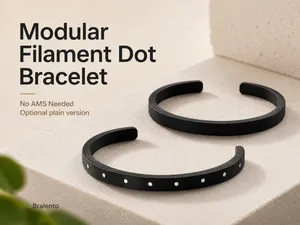 Modular Filament Dot Bracelet