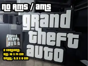 GTA logo (NO AMS/AMS) Grand Theft Auto Logo