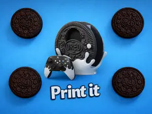 Capa Xbox Oreo Edition Console e Controle 3D