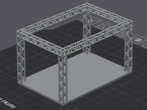 1:64 stage with truss frame