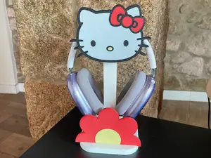 Stand Headphones Hello Kitty