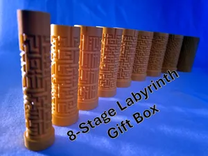 Maze Gift Tubes – 8-Stage Labyrinth Gift Box
