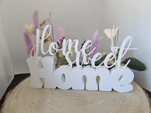 Home Sweet Home Deko Schriftzug