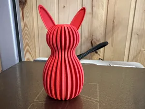 Hase unterschiedliche Ohren