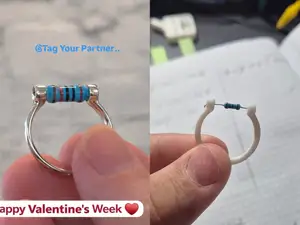 Resistor Ring | Perfect Gift Valentine
