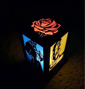 Modular Lantern - Beauty and the Beast Panels