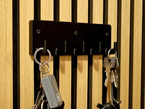 Schlüsselbrett für Akustikpaneele - ohne Bohren