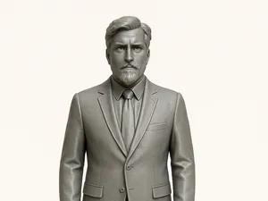 Random Businessman Figurine - suit and tie