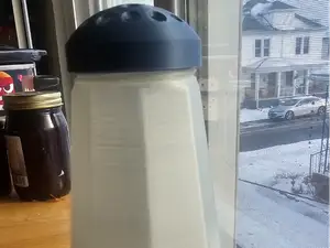 Salt Shaker for sidewalk and driveway!
