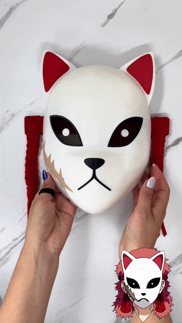 Demon Slayer Mask - Sabito