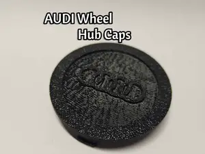 Audi Wheel Hub Caps (Multiple Sizes)