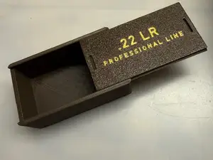 Boite de rangement balles 22LR