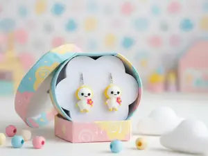 Sunny Bloom Character Earrings