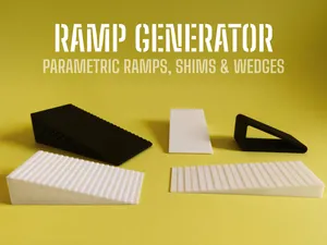 Ramp Generator - Parametric Ramps, Shims & Wedges